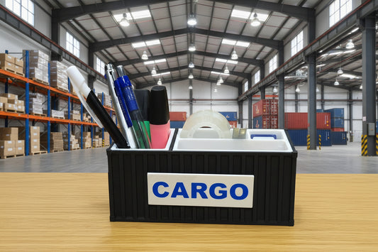 Organiseur de bureau "conteneur"